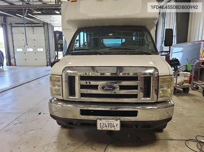 2008 Ford E-450 Cutaway VIN: 1FD4E45S08DB00992 Lot: 40315984