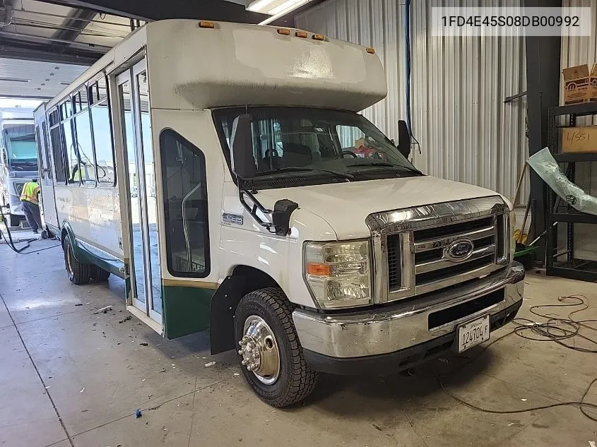 2008 Ford E-450 Cutaway VIN: 1FD4E45S08DB00992 Lot: 40315984