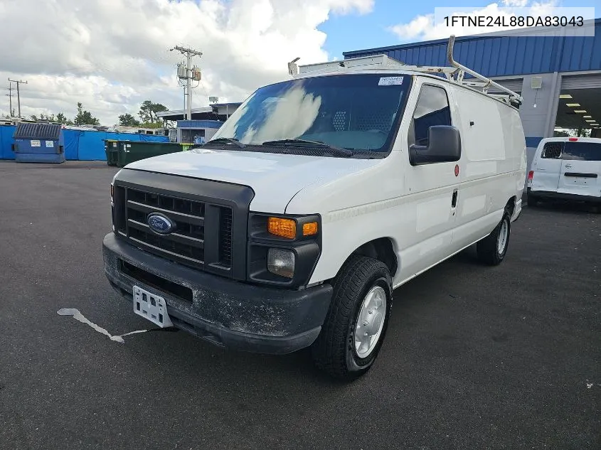 2008 Ford E-250 Commercial/Recreational VIN: 1FTNE24L88DA83043 Lot: 40425126