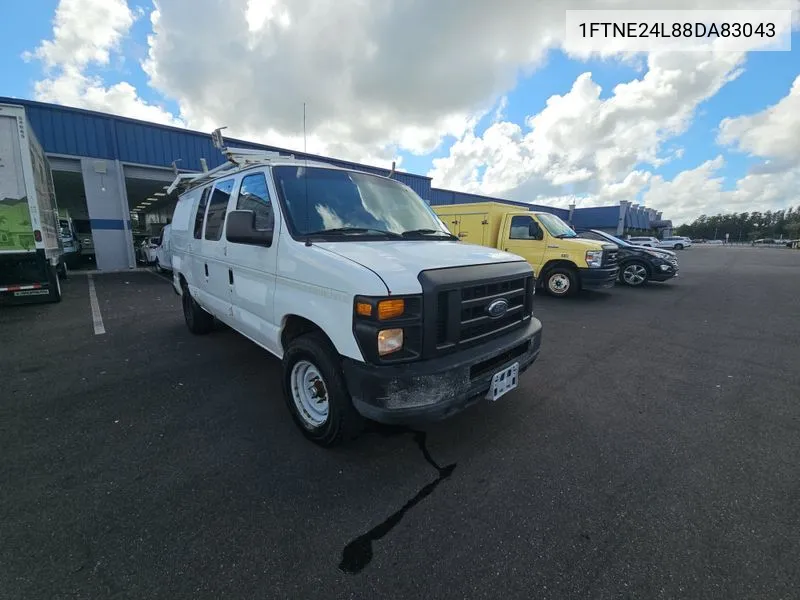 2008 Ford E-250 Commercial/Recreational VIN: 1FTNE24L88DA83043 Lot: 40425126