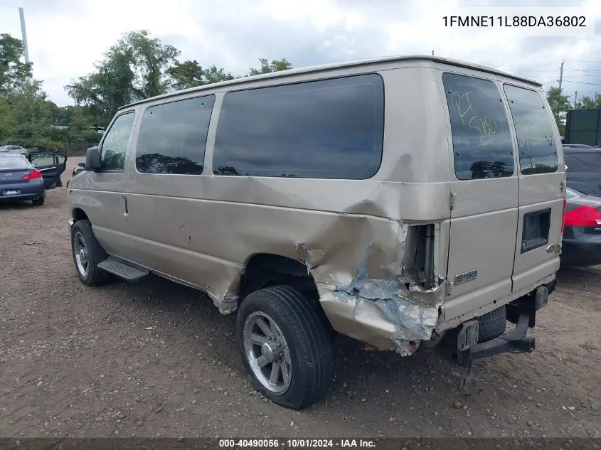 1FMNE11L88DA36802 2008 Ford E-150 Xl/Xlt