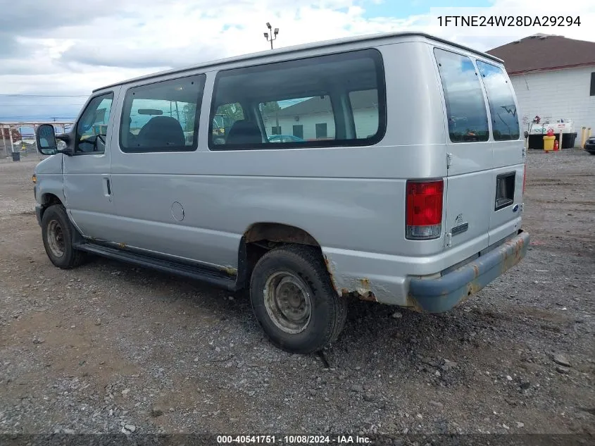 2008 Ford E-250 Commercial/Recreational VIN: 1FTNE24W28DA29294 Lot: 40541751