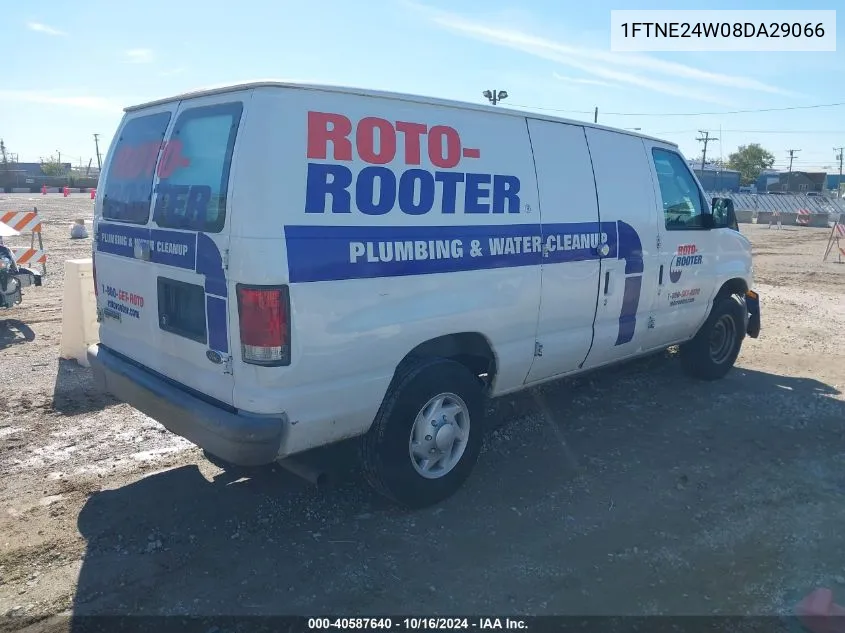 2008 Ford E-250 Commercial/Recreational VIN: 1FTNE24W08DA29066 Lot: 40587640