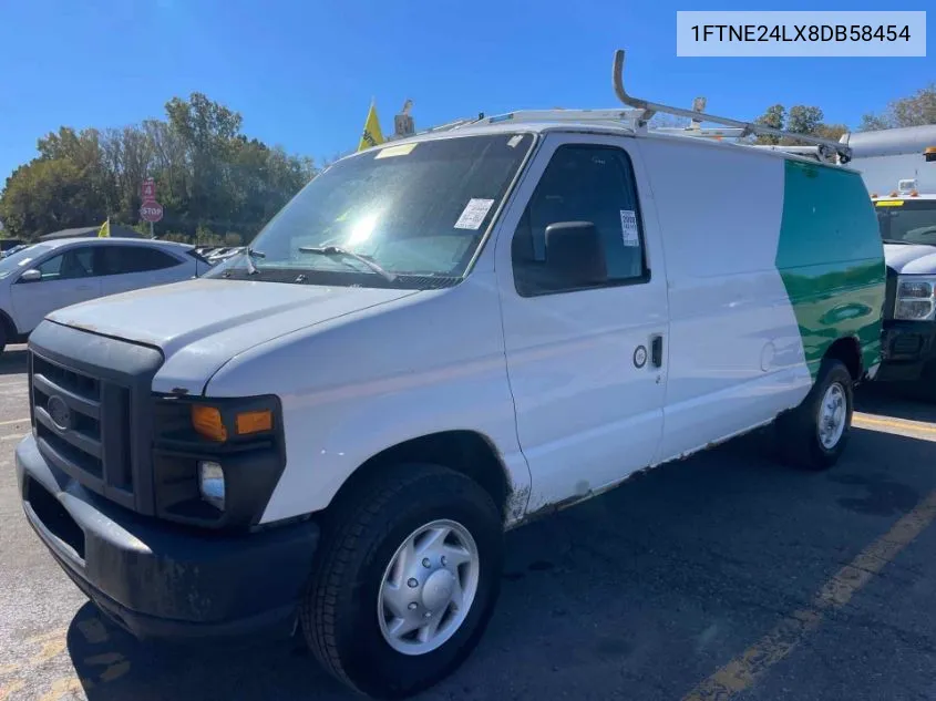 2008 Ford E-250 Commercial/Recreational VIN: 1FTNE24LX8DB58454 Lot: 40589048