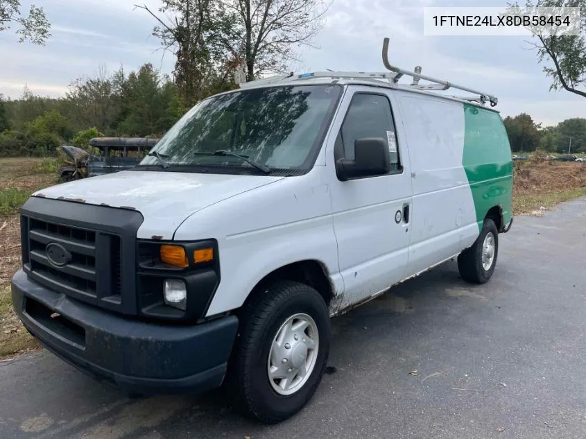 2008 Ford E-250 Commercial/Recreational VIN: 1FTNE24LX8DB58454 Lot: 40589048