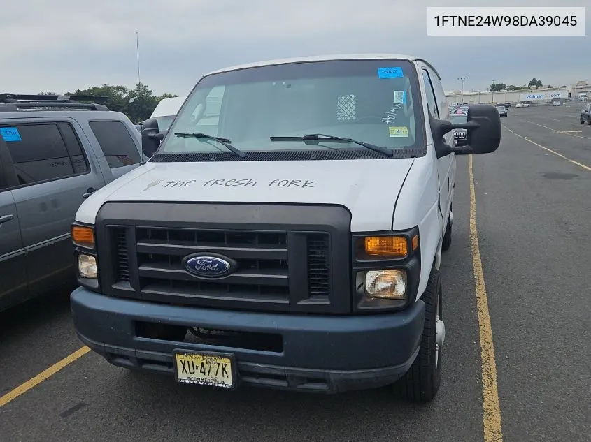 2008 Ford E-250 Commercial/Recreational VIN: 1FTNE24W98DA39045 Lot: 40592885