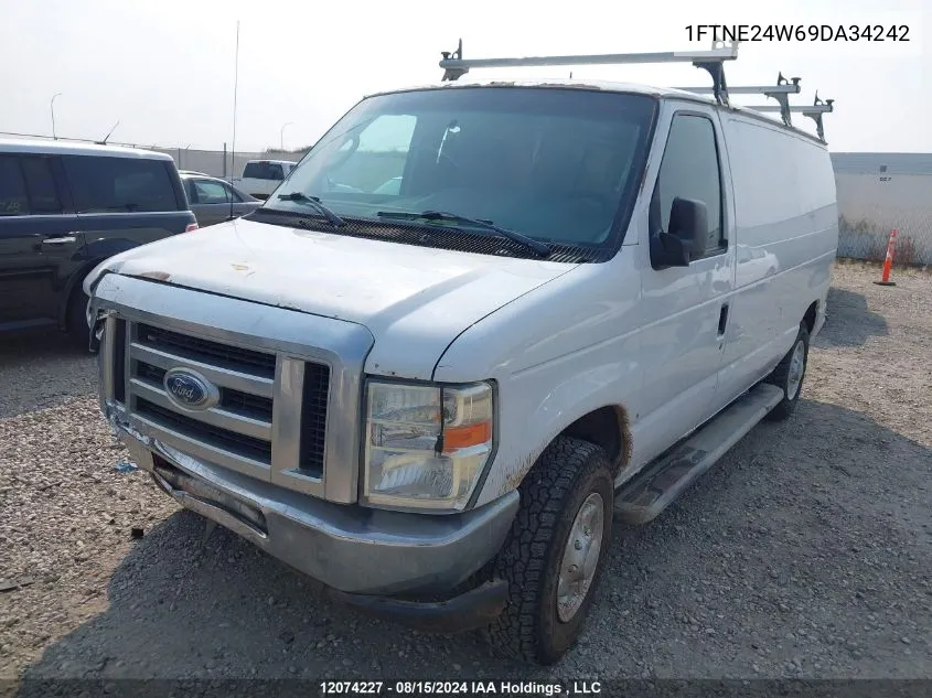 2009 Ford Econoline VIN: 1FTNE24W69DA34242 Lot: 12074227