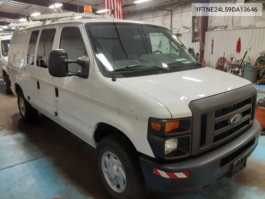 1FTNE24L59DA13646 2009 Ford E-250 Commercial/Recreational