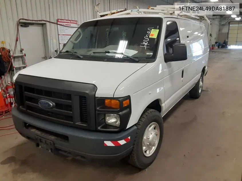 2009 Ford E-250 Commercial/Recreational VIN: 1FTNE24L49DA81887 Lot: 40257868