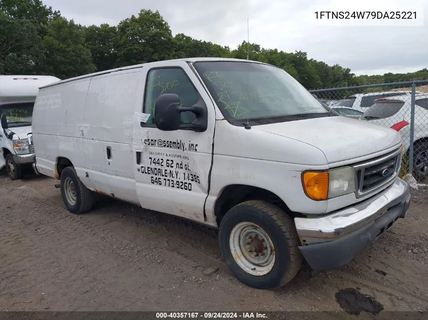 2009 Ford E-250 Commercial/Recreational VIN: 1FTNS24W79DA25221 Lot: 40357167