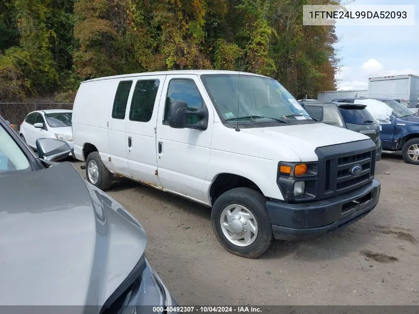 2009 Ford E-250 Commercial/Recreational VIN: 1FTNE24L99DA52093 Lot: 40492307