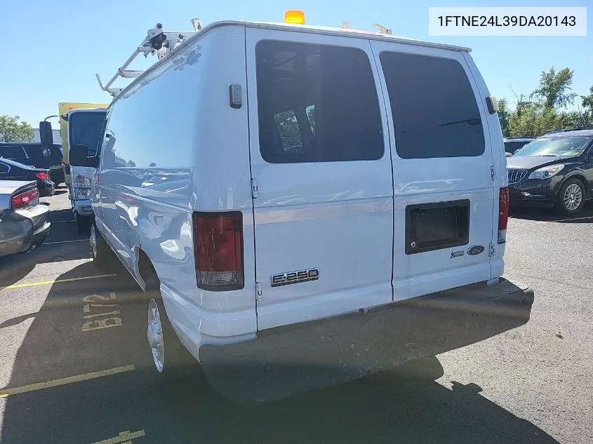 2009 Ford E-250 Commercial/Recreational VIN: 1FTNE24L39DA20143 Lot: 40581067