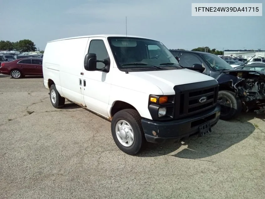 2009 Ford Econoline E250 Van VIN: 1FTNE24W39DA41715 Lot: 40667782