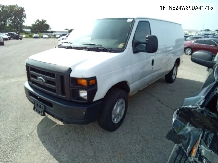 2009 Ford Econoline E250 Van VIN: 1FTNE24W39DA41715 Lot: 40667782