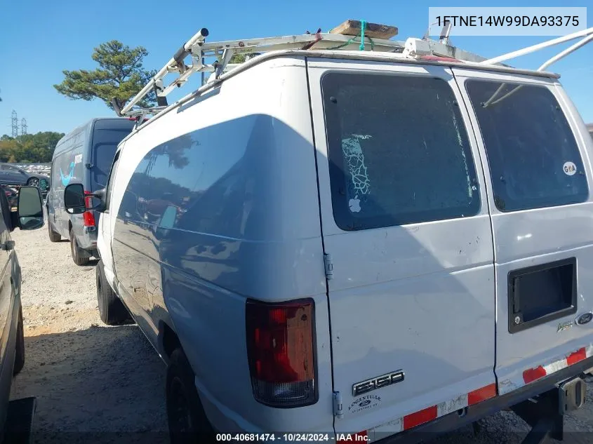 2009 Ford E-150 Commercial/Recreational VIN: 1FTNE14W99DA93375 Lot: 40681474