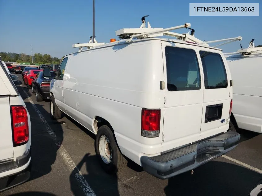 2009 Ford E-250 Commercial/Recreational VIN: 1FTNE24L59DA13663 Lot: 40697106