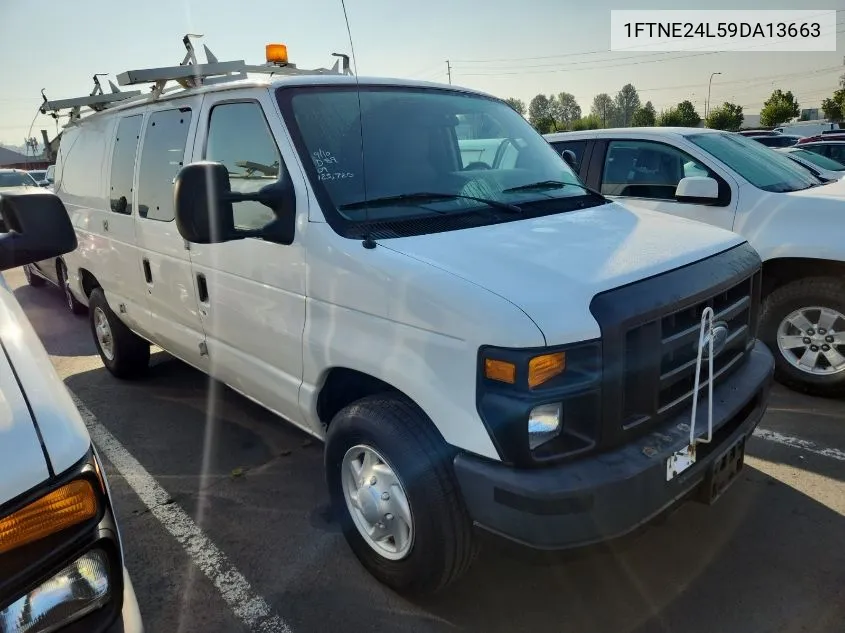 2009 Ford E-250 Commercial/Recreational VIN: 1FTNE24L59DA13663 Lot: 40697106