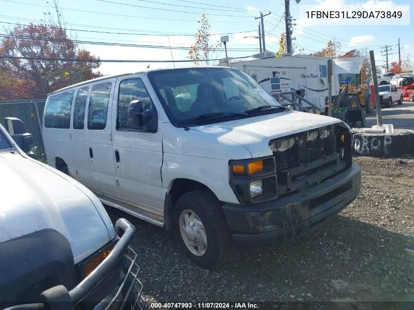 2009 Ford E-350 Super Duty Xl/Xlt VIN: 1FBNE31L29DA73849 Lot: 40747993