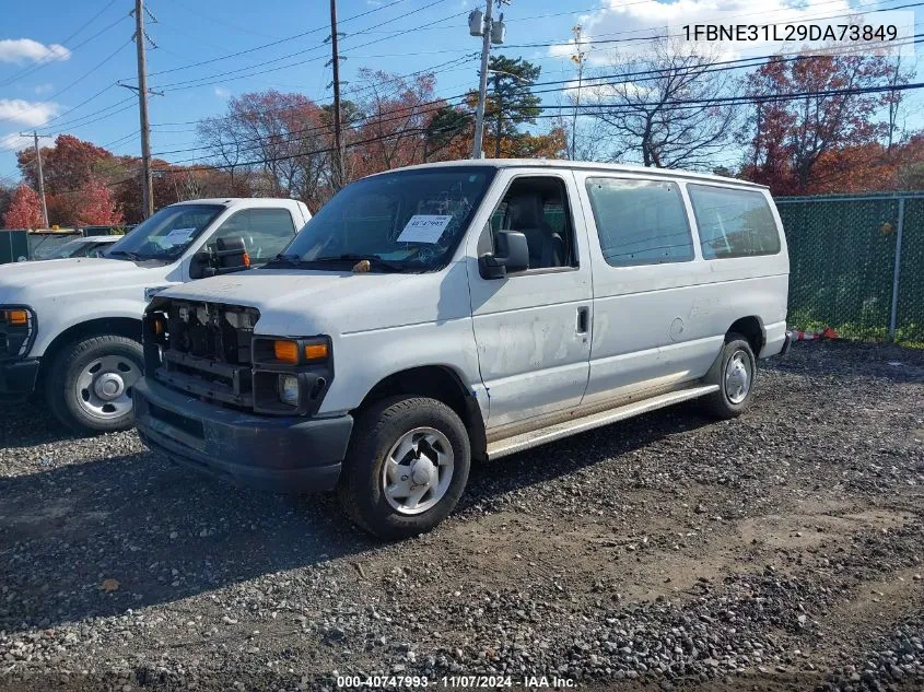 2009 Ford E-350 Super Duty Xl/Xlt VIN: 1FBNE31L29DA73849 Lot: 40747993