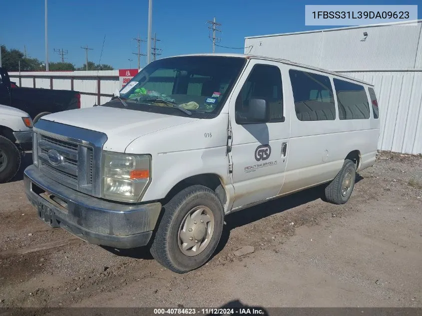 2009 Ford E-350 Super Duty Xl/Xlt VIN: 1FBSS31L39DA09623 Lot: 40784623