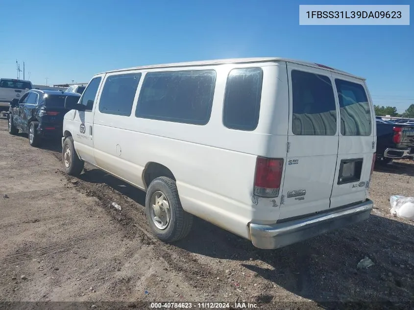 2009 Ford E-350 Super Duty Xl/Xlt VIN: 1FBSS31L39DA09623 Lot: 40784623