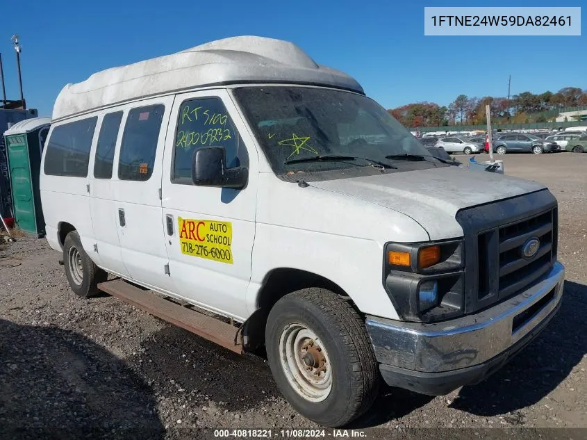 2009 Ford E-250 Commercial/Recreational VIN: 1FTNE24W59DA82461 Lot: 40818221