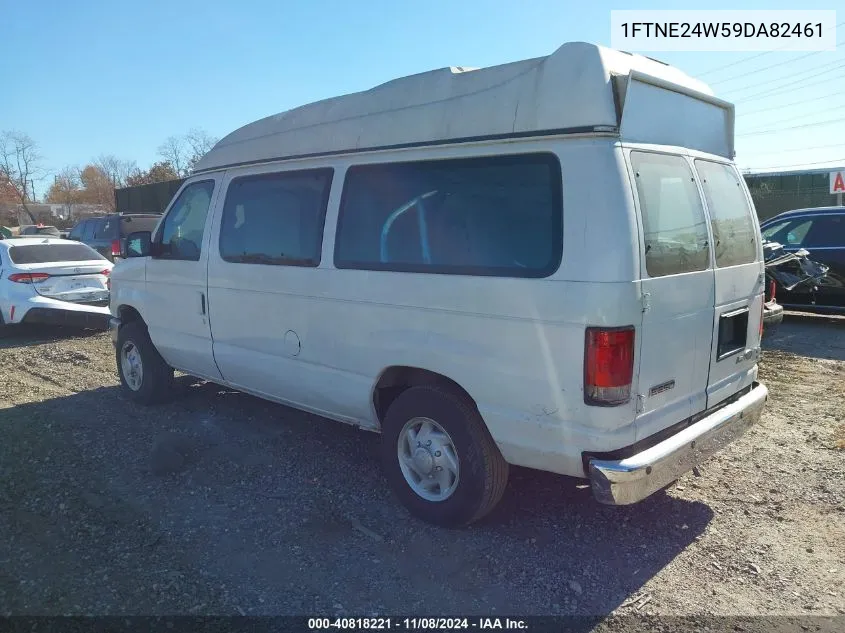 2009 Ford E-250 Commercial/Recreational VIN: 1FTNE24W59DA82461 Lot: 40818221