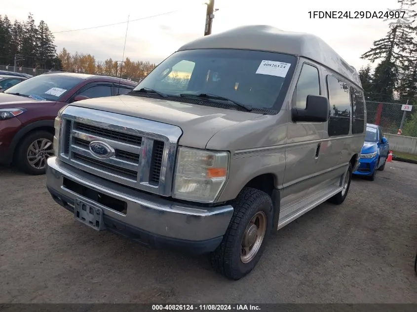 2009 Ford E-250 Recreational VIN: 1FDNE24L29DA24907 Lot: 40826124