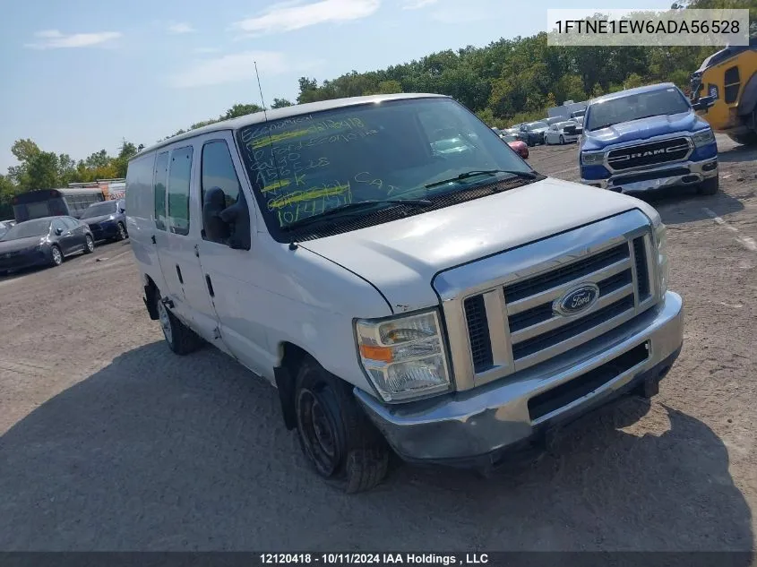 2010 Ford Econoline Cargo VIN: 1FTNE1EW6ADA56528 Lot: 12120418