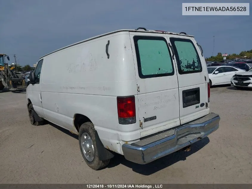 2010 Ford Econoline Cargo VIN: 1FTNE1EW6ADA56528 Lot: 12120418