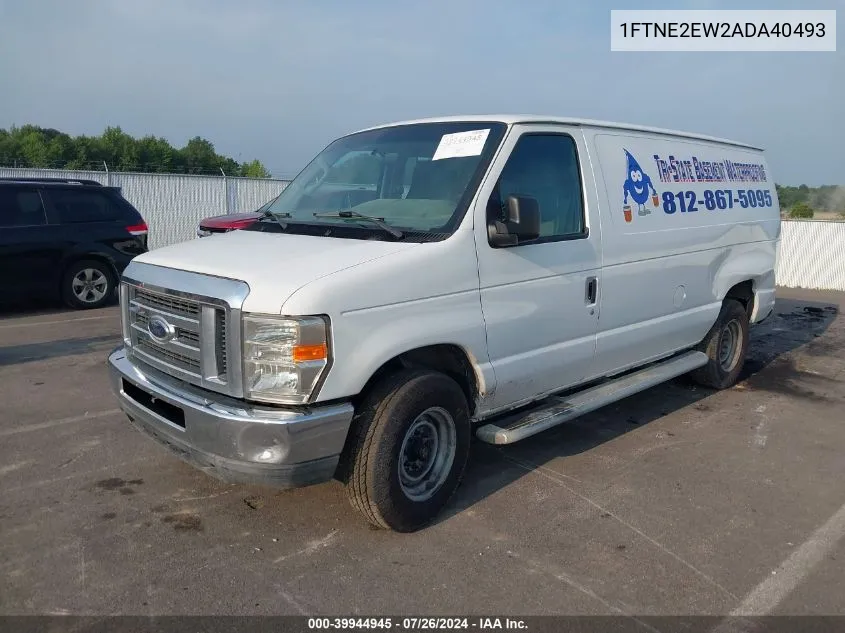 2010 Ford E-250 Commercial/Recreational VIN: 1FTNE2EW2ADA40493 Lot: 39944945