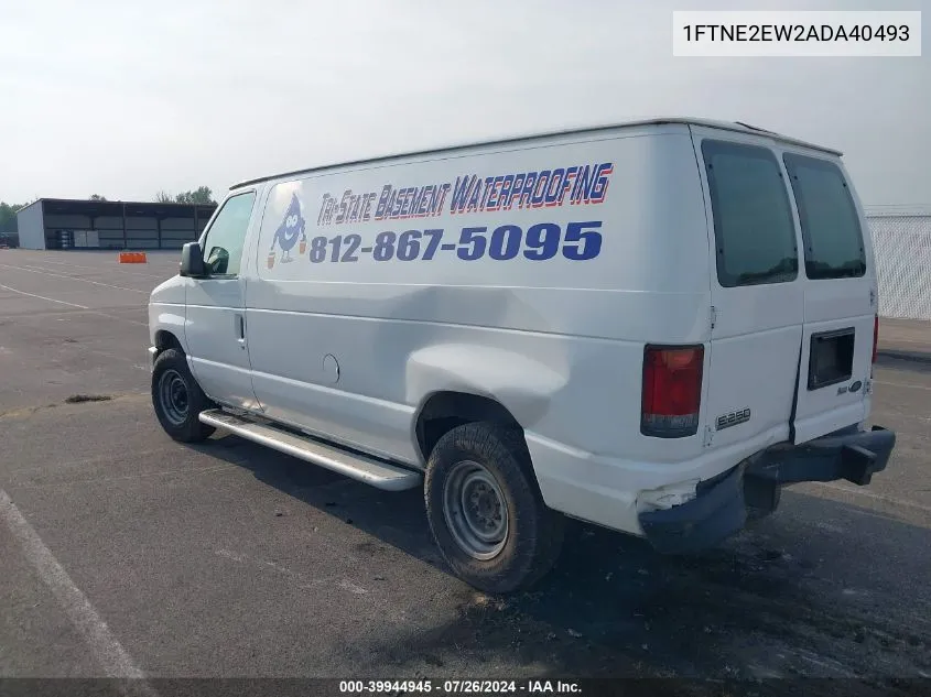 1FTNE2EW2ADA40493 2010 Ford E-250 Commercial/Recreational