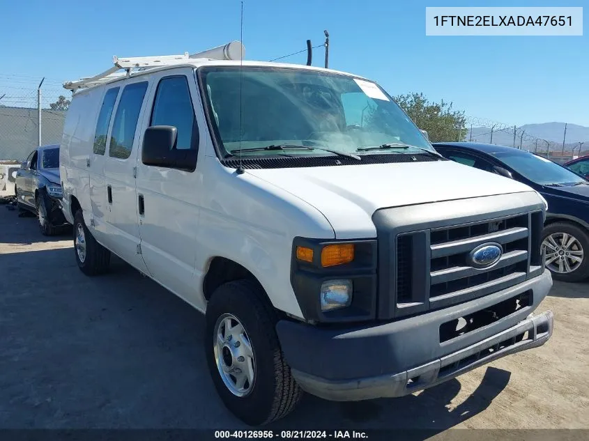 1FTNE2ELXADA47651 2010 Ford E-250 Commercial/Recreational