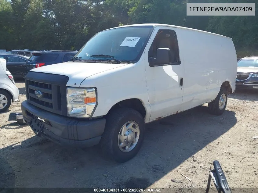 2010 Ford E-250 Commercial VIN: 1FTNE2EW9ADA07409 Lot: 40184331