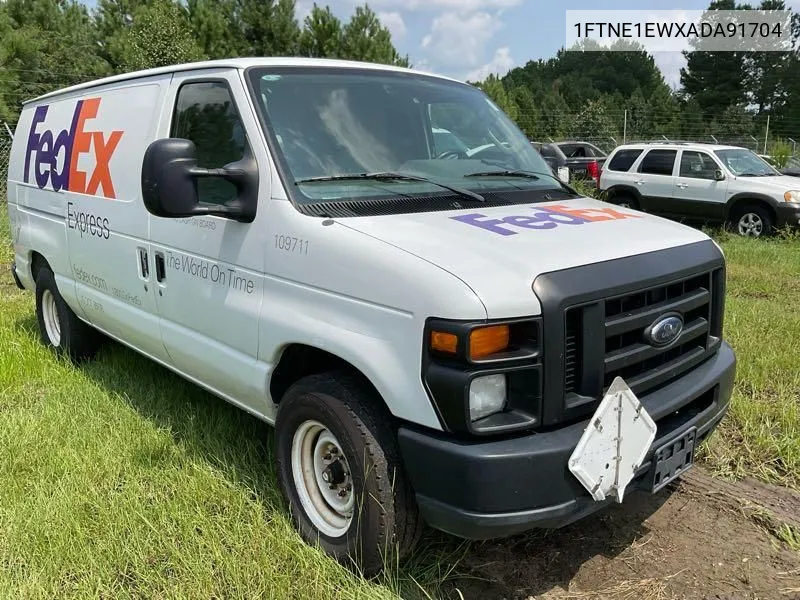 2010 Ford E-150 Commercial/Recreational VIN: 1FTNE1EWXADA91704 Lot: 40305462