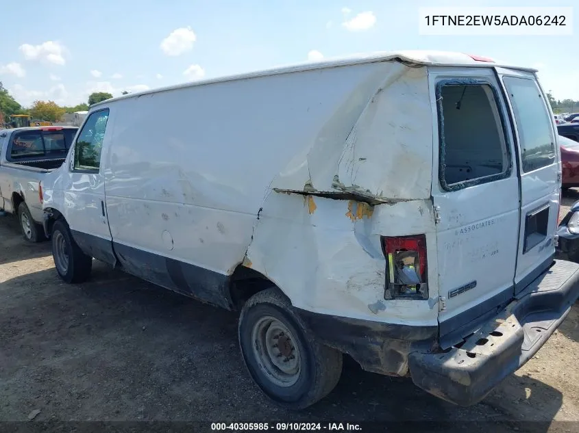 2010 Ford E-250 Commercial/Recreational VIN: 1FTNE2EW5ADA06242 Lot: 40305985