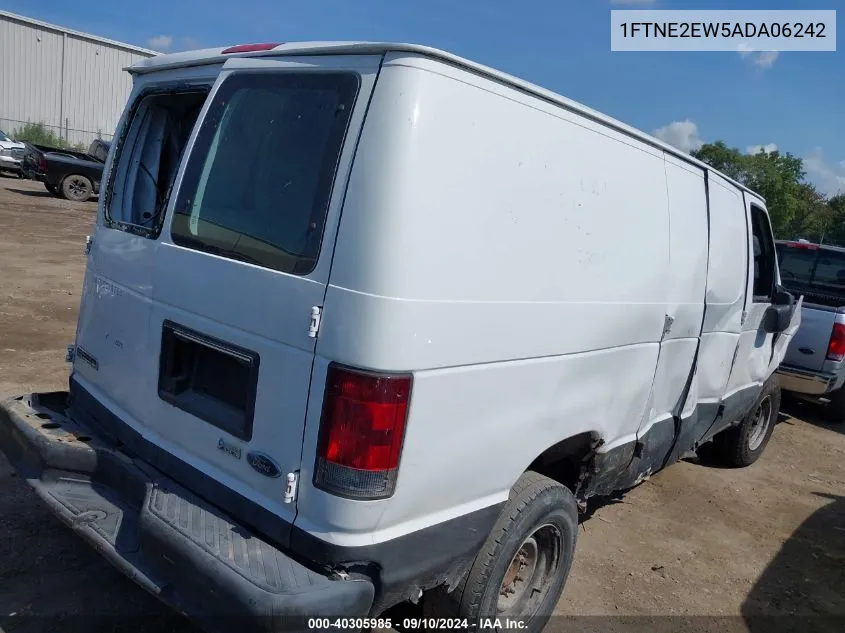 2010 Ford E-250 Commercial/Recreational VIN: 1FTNE2EW5ADA06242 Lot: 40305985