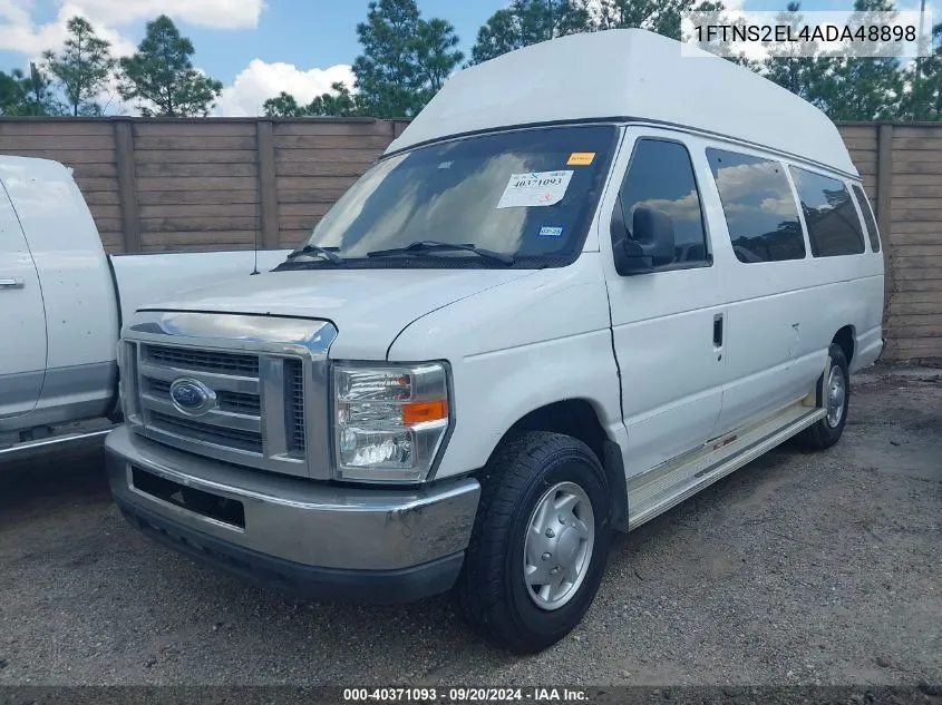 2010 Ford E-250 Commercial/Recreational VIN: 1FTNS2EL4ADA48898 Lot: 40371093