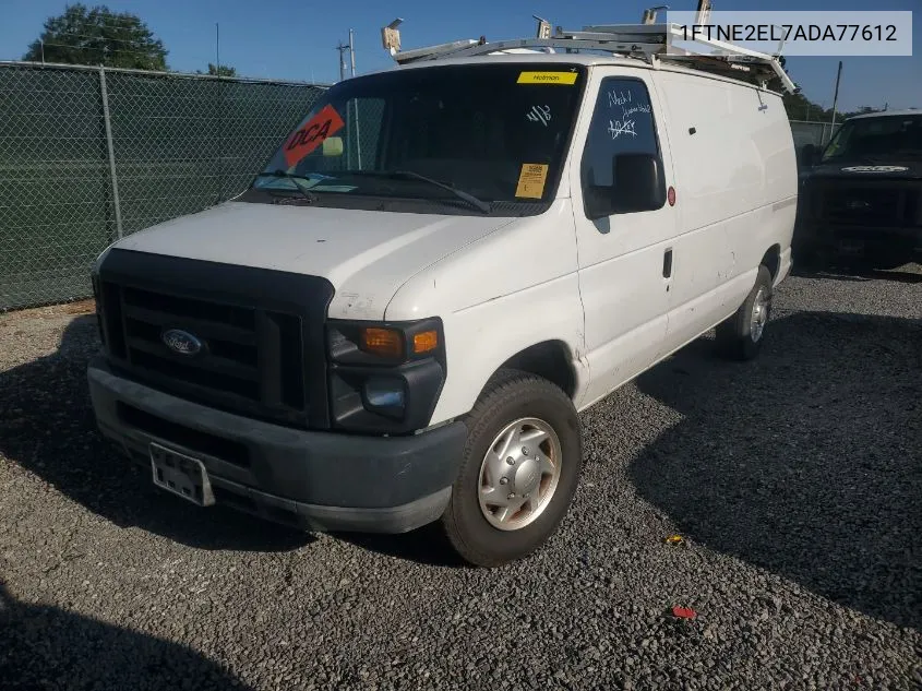 1FTNE2EL7ADA77612 2010 Ford Econoline E250 Van