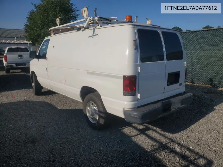 1FTNE2EL7ADA77612 2010 Ford Econoline E250 Van