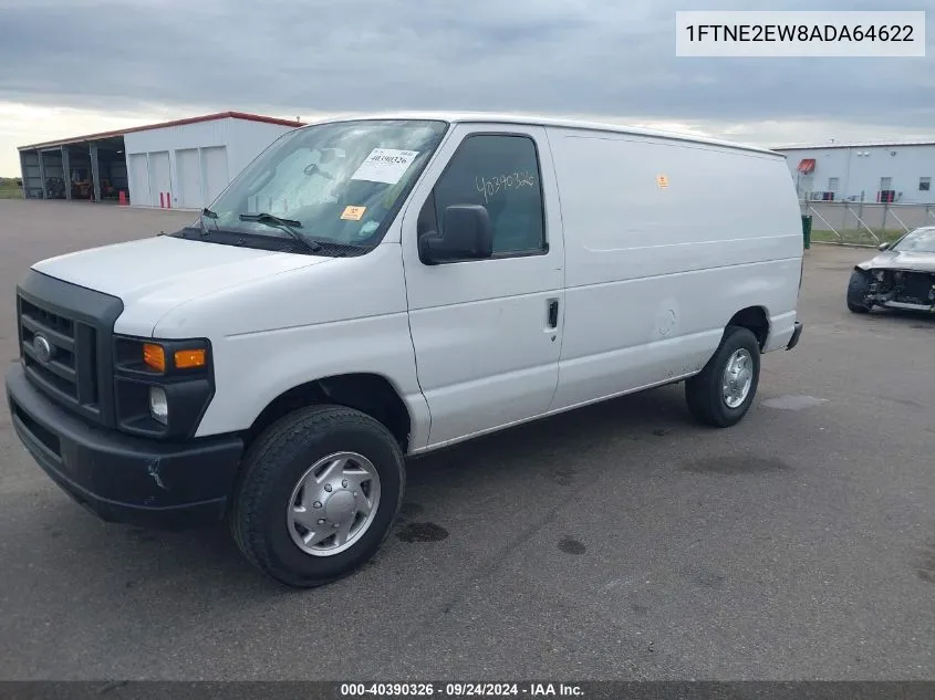 2010 Ford Econoline E250 Van VIN: 1FTNE2EW8ADA64622 Lot: 40390326