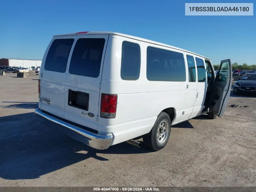 2010 Ford Econoline E350 Super Duty Wagon VIN: 1FBSS3BL0ADA46180 Lot: 40447808