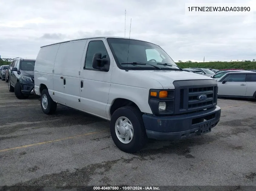 1FTNE2EW3ADA03890 2010 Ford Econoline E250 Van