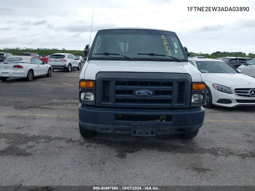 1FTNE2EW3ADA03890 2010 Ford Econoline E250 Van