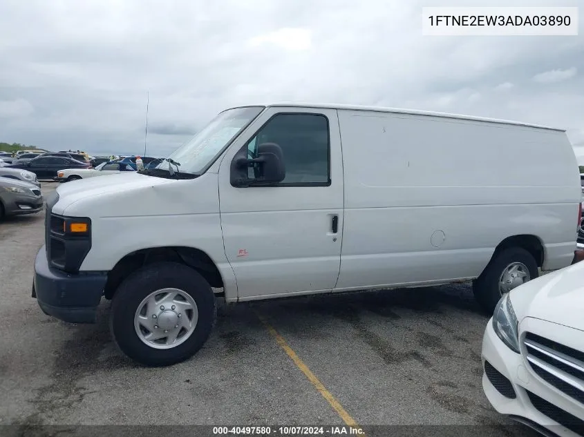 1FTNE2EW3ADA03890 2010 Ford Econoline E250 Van