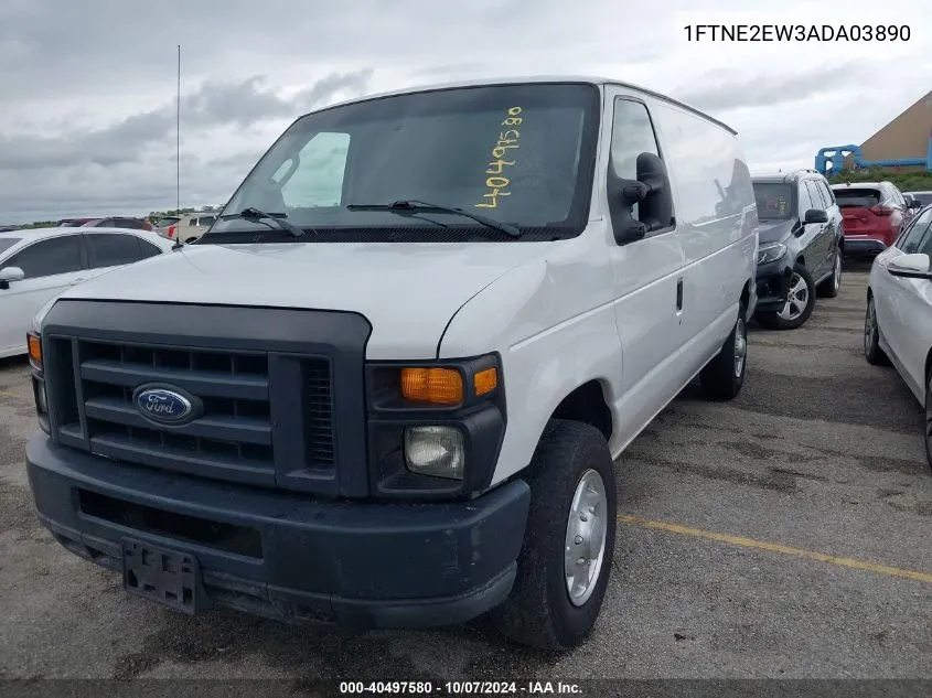 1FTNE2EW3ADA03890 2010 Ford Econoline E250 Van