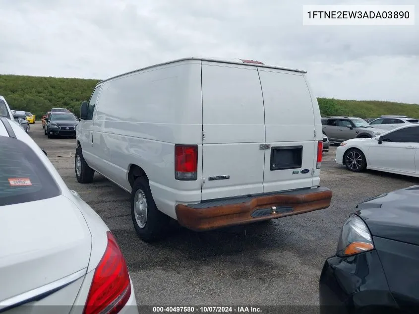 1FTNE2EW3ADA03890 2010 Ford Econoline E250 Van