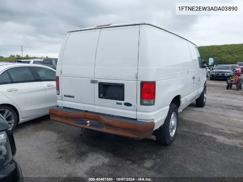 1FTNE2EW3ADA03890 2010 Ford Econoline E250 Van