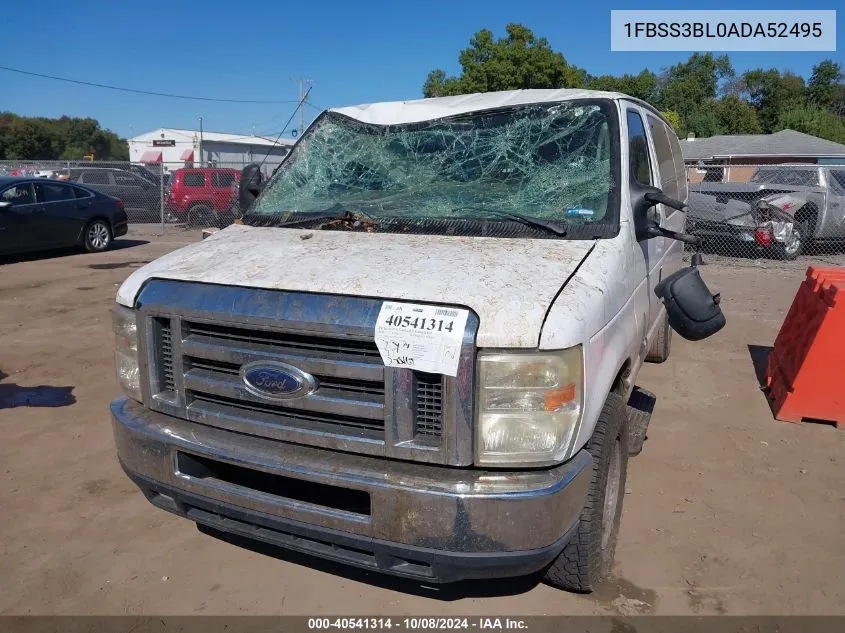 2010 Ford E-350 Super Duty Xl/Xlt VIN: 1FBSS3BL0ADA52495 Lot: 40541314