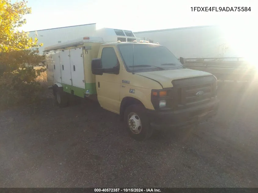 2010 Ford Econoline Commercial VIN: 1FDXE4FL9ADA75584 Lot: 40572357